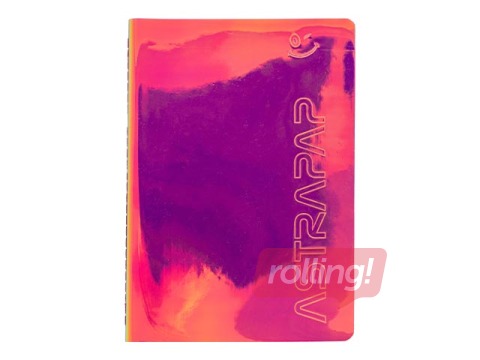 Блокнот Astra, A5, клеточные страницы, голографический цвет, 60 страниц