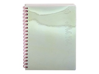 Klade ar spirāli Astra, A5, rūtiņu, hologrāfiskas krāsas, 100 lapas