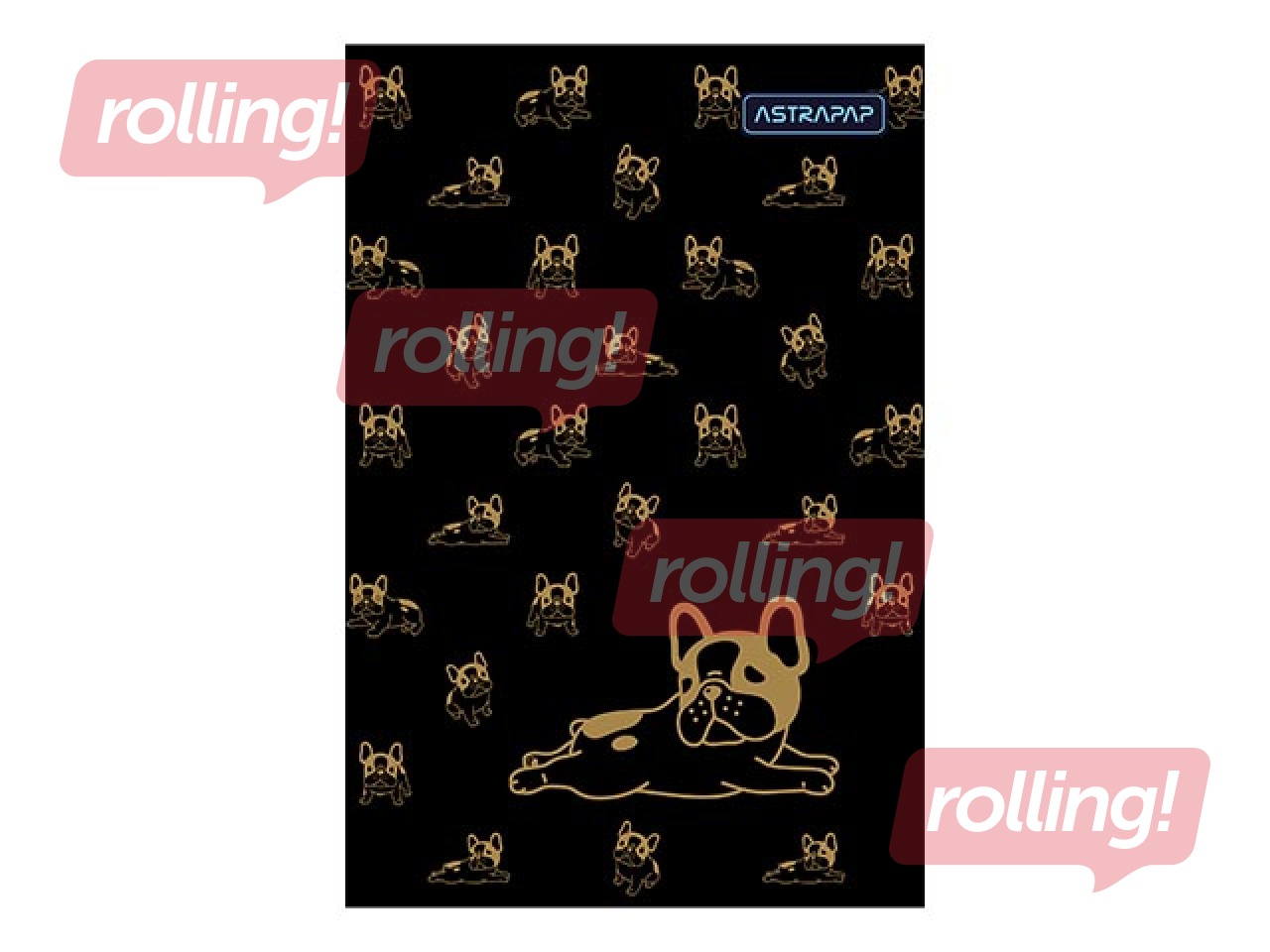 Klade Astra, A5, rūtiņu, 60 lapas