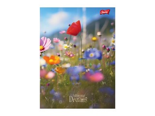 Notebook Unipap, Romantic Meadow, lined, A5, 60 sheets