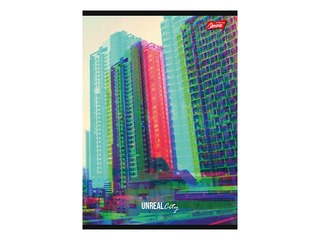 Notebook Unipap, Unreal City, lined, A5, 60 sheets