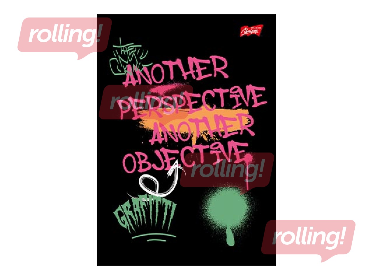 Klade Unipap, Spray Vibe, Another, līniju, A5, 60 lapas