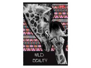 Vihik Unipap, Wild Beauty, Kaelkirjak, jooneline, A5, 60 lehte