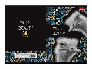 Notebook Unipap, Wild Beauty, Strauss, ruled, A5, 60 sheets