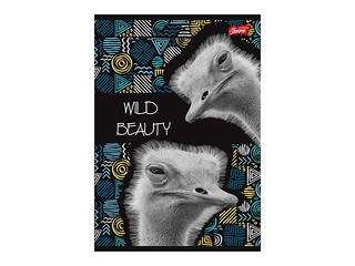 Vihik Unipap, Wild Beauty, Strauss, jooneline, A5, 60 lehte