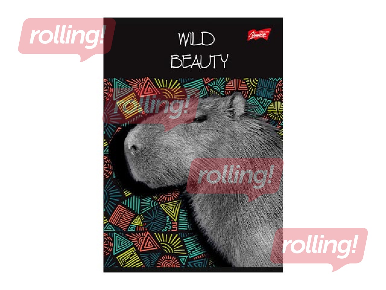 Klade Unipap, Wild Beauty, Kapibara, līniju, A5, 60 lapas