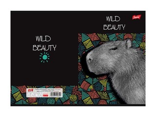 Klade Unipap, Wild Beauty, Kapibara, līniju, A5, 60 lapas