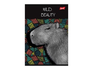 Vihik Unipap, Wild Beauty, Kapibaar, jooneline, A5, 60 lehte