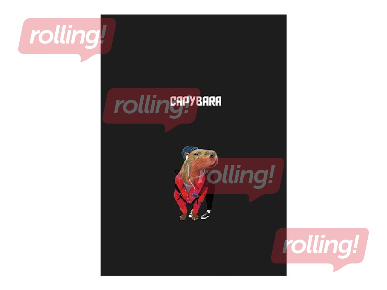 Notebook Unipap, Capybara, ruled, A4, 60 sheets