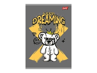 Vihik Unipap, Keep Dreaming, ruuduline, A4, 80 lehte