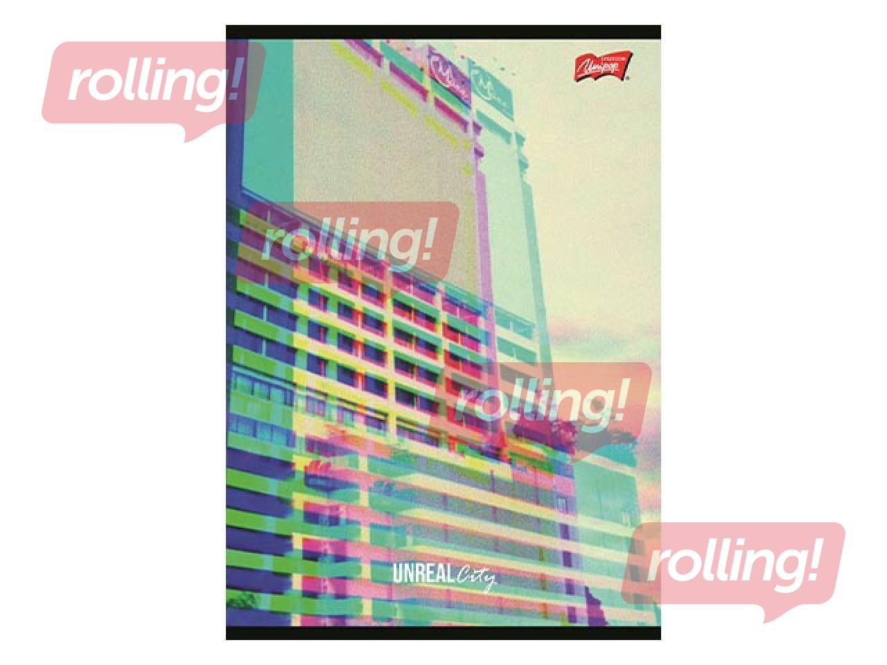 Klade Unipap, Unreal City, līniju, A4, 96 lapas