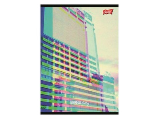 Notebook Unipap, Unreal City, ruled, A4, 96 sheets