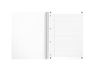 Notebook Oxford, A4+, ruled, 80 sheets, pastel