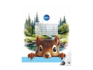 Burtnīca Centrum, līniju, 12 lapas