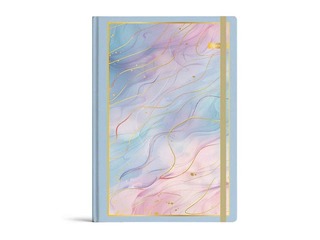 Notebook Bloom, A6, 96 sheets, with elastic band