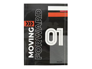 Notebook with rigid covers, A4, squared, 80 pages