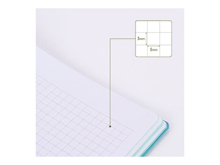 Klade Milan Sunset, A4, rūtiņu, tirkīzzila, 48 lapas