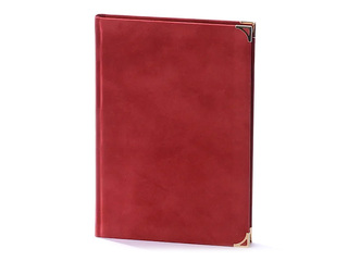 Блокнот Velvet Luxury, A5, красный бархат
