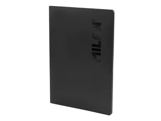 Notebook Milan, squared paper, black, A4, 48 sheets