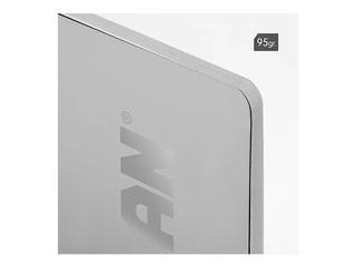 Notebook Milan, squared paper, grey, A4, 48 sheets
