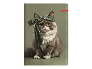 Klade Centrum, Pelēks Kaķis, rūtiņu, A4, 52 lapas