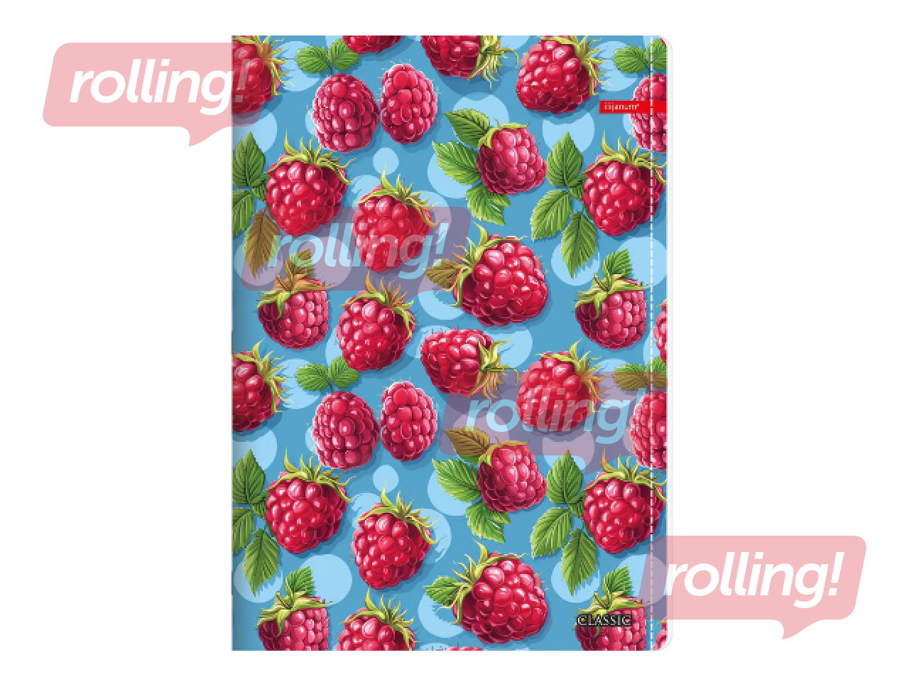 Klade Centrum, Raspberry, līniju, A4, 52 lapas