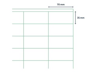 Uzlīmes Rillprint, A4, 70x35 mm, 100 loksnes, baltas 