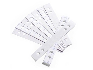 Reinforcement strips Durable, transparent, 50 pcs.
