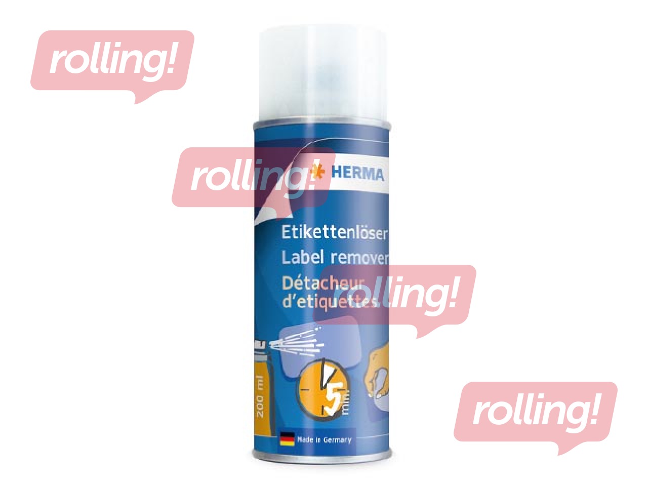 Средство для удаления этикеток HERMA аэрозоль, 200 мл