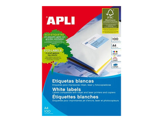Labels APLI ILC 70x25.4mm, 100 sheets, 33 labels per sheet