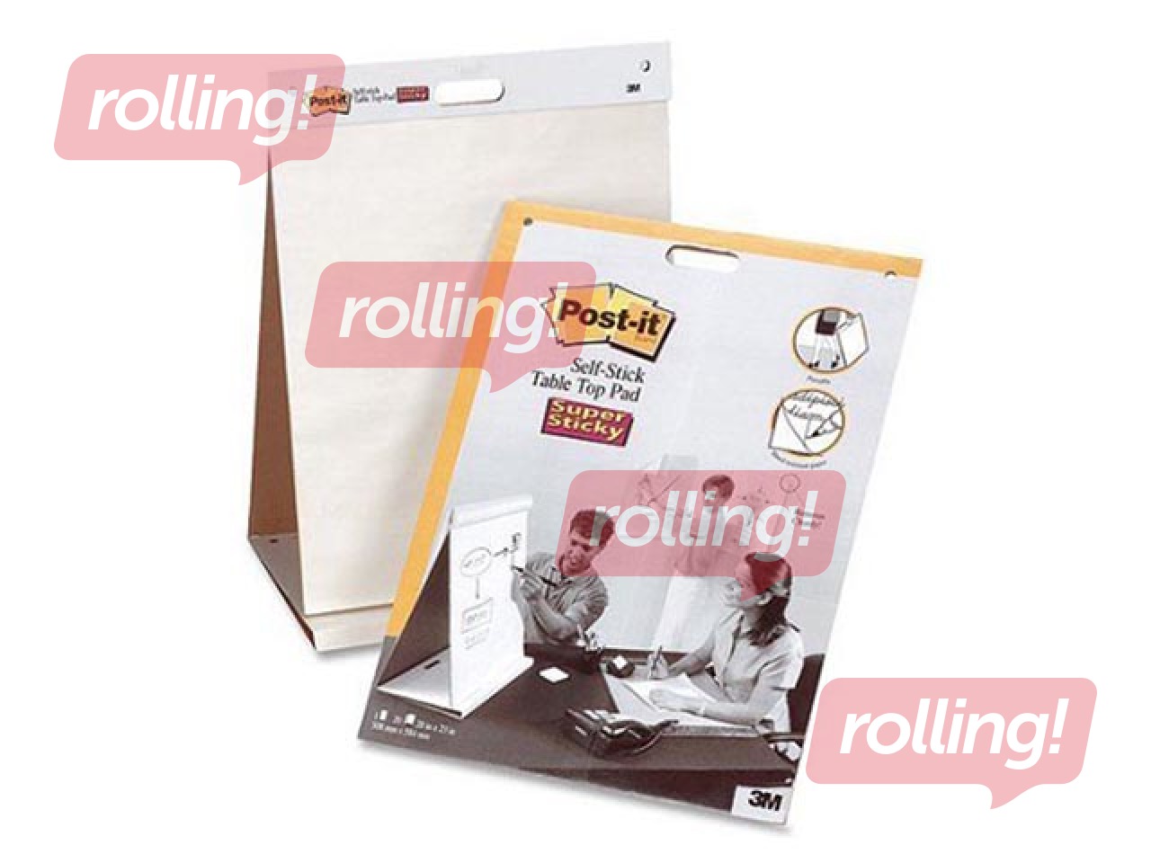 Блок бумаги Post-it 563, белый, 50.8x58.4см, 20 листов