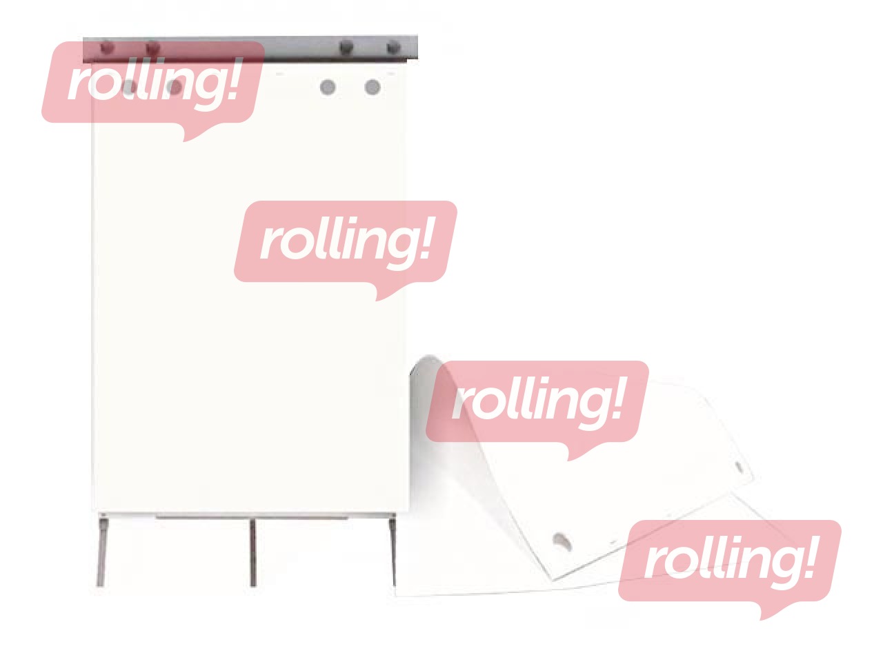 Loengutahvli paber SM·LT, valge, 80g, 59.4x84cm, 50 lehte, 4 augud