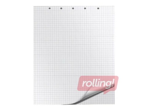 Блок бумаги Flipchart Q-CONNECT, в клетку, 65x100см, 20 листов