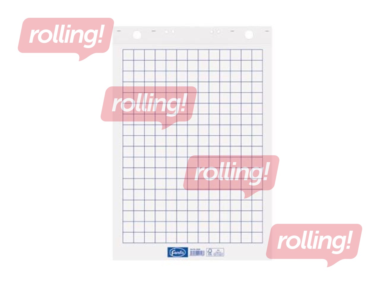 Блок бумаги Flipchart Forofis, в клетку, 60x85см, 50 листов