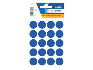Multi-purpose labels Herma, 19 mm, dark blue