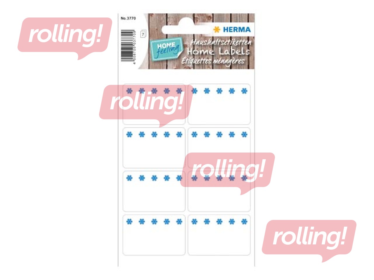 Uzlīmes Herma, saldētavai, 26x40 mm, 56 uzlīmes