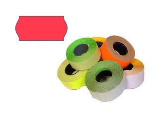 Marking labels 26 x 12 mm, red