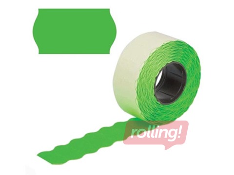 Marķēšanas uzlīmes 26 x 12 mm, zaļas