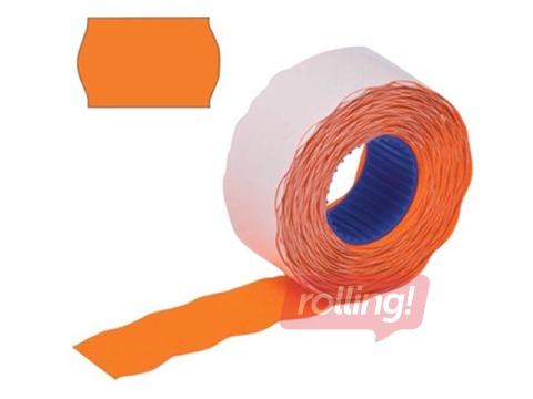 Marķēšanas uzlīmes 26 x 16 mm, oranžas