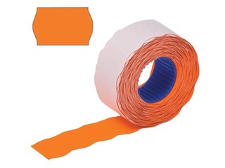 Marķēšanas uzlīmes 26 x 16 mm, oranžas