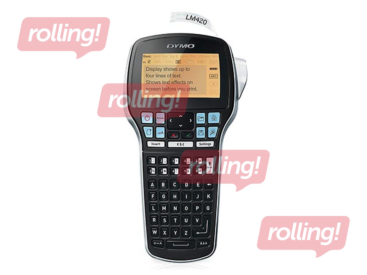 Электронный ленточный принтер DYMO LabelManager 420P