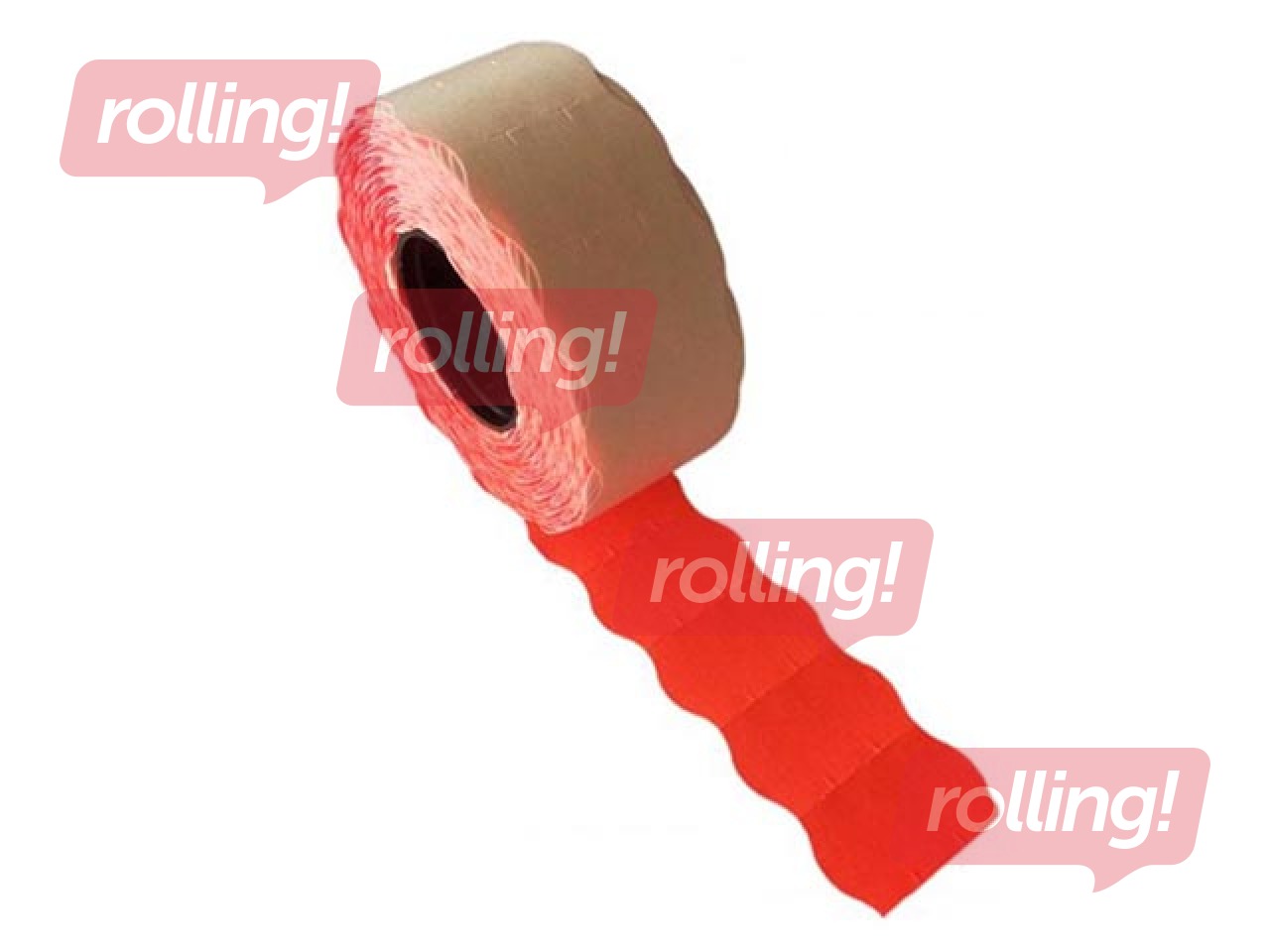 Marking labels, red, 26x16mm