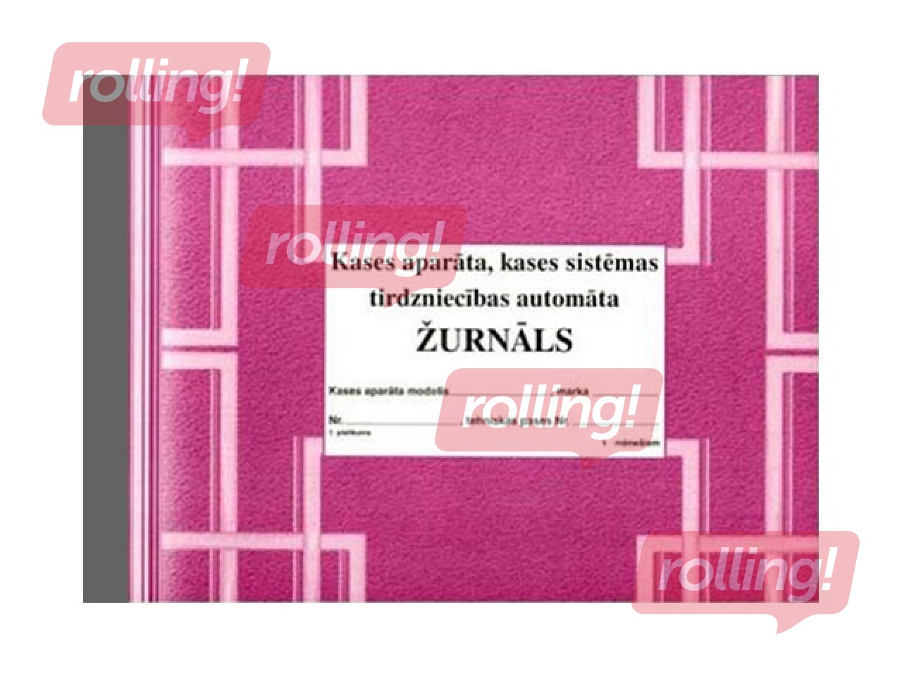 EKA kases žurnāls, A4, 9 mēneši