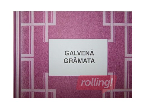 Galvenā grāmata (debets - kredīts) A4, 48 lapas