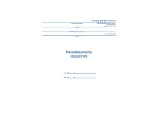 Invoice register, A4, 48 pages