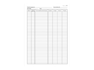 Warehouse inventory book, A4, 70 pages