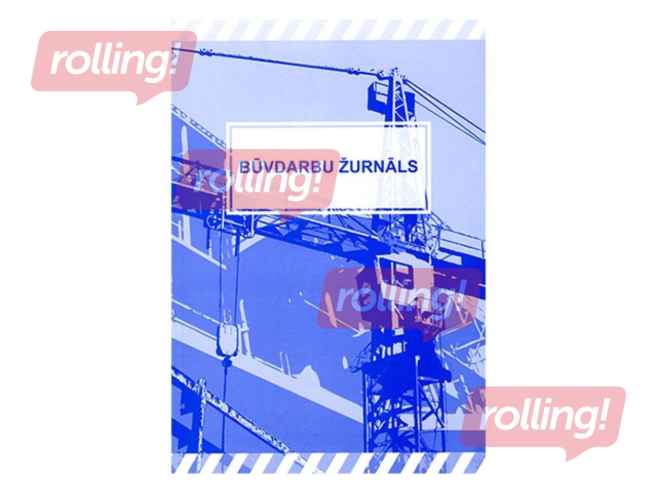 Būvdarbu žurnāls, A4, 124 lapas