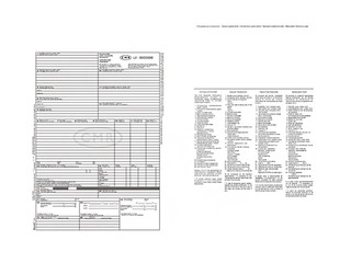CMR International Consignment - transport waybill with numbers, 6 copies
