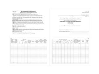 EKA kases žurnāls, A4, 12 mēneši