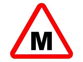 Наклейка - знак 